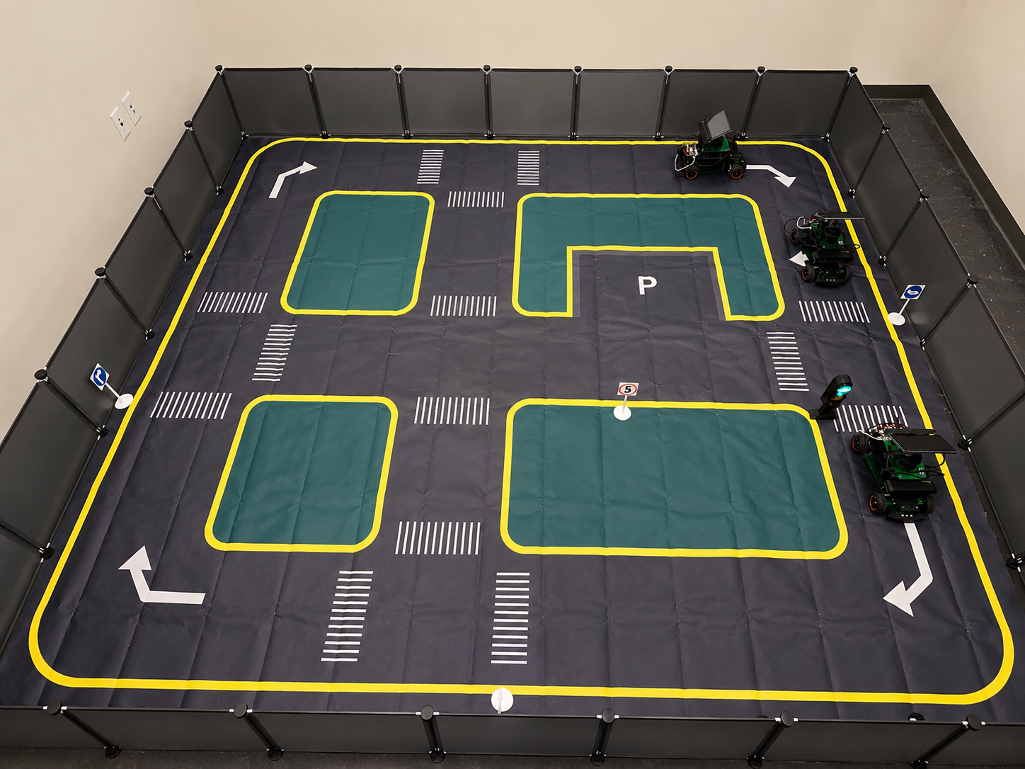 LACITS AI-enabled multi-agent robotics testbed